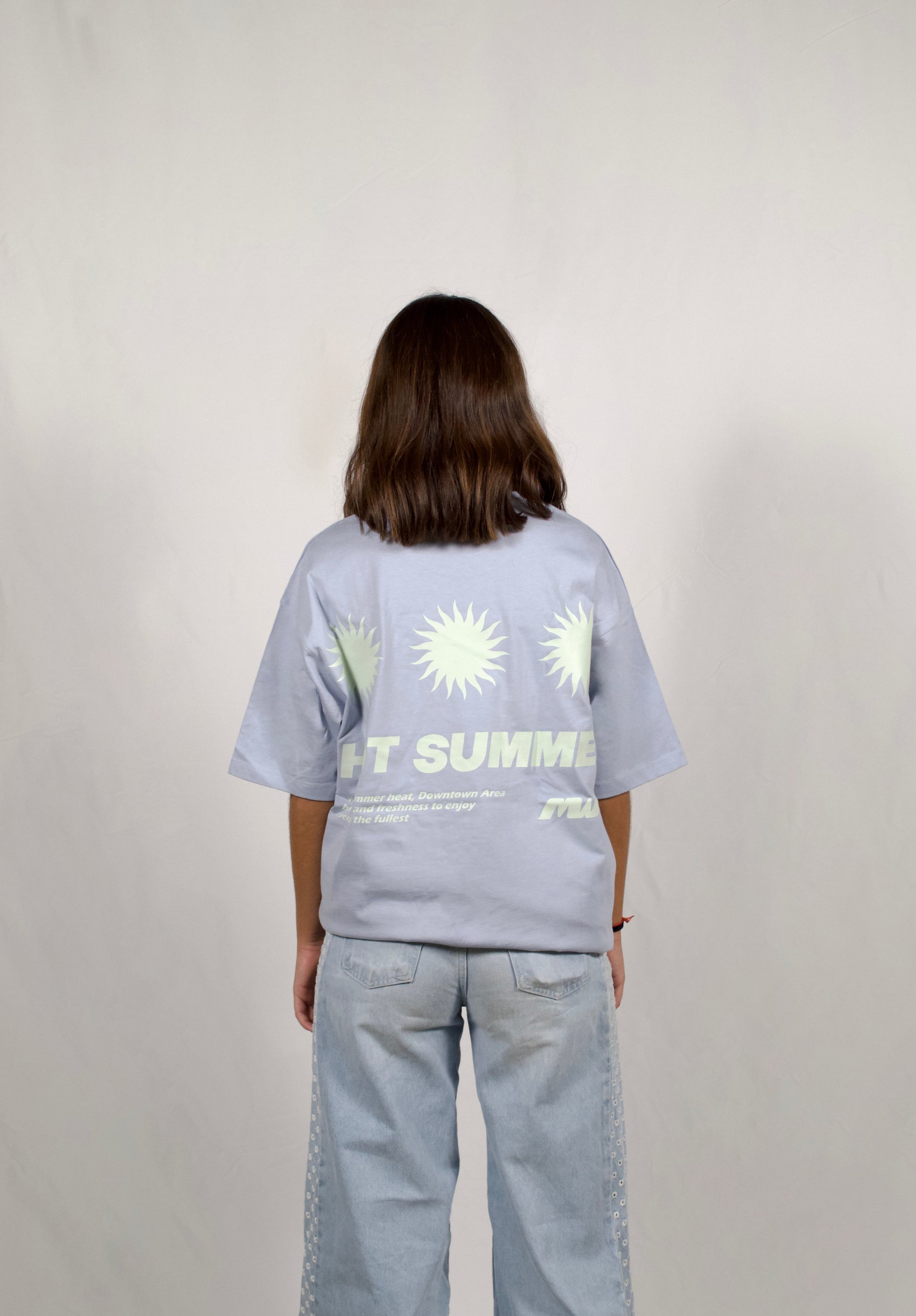 BLUE "HOT SUMMER" T-SHIRT