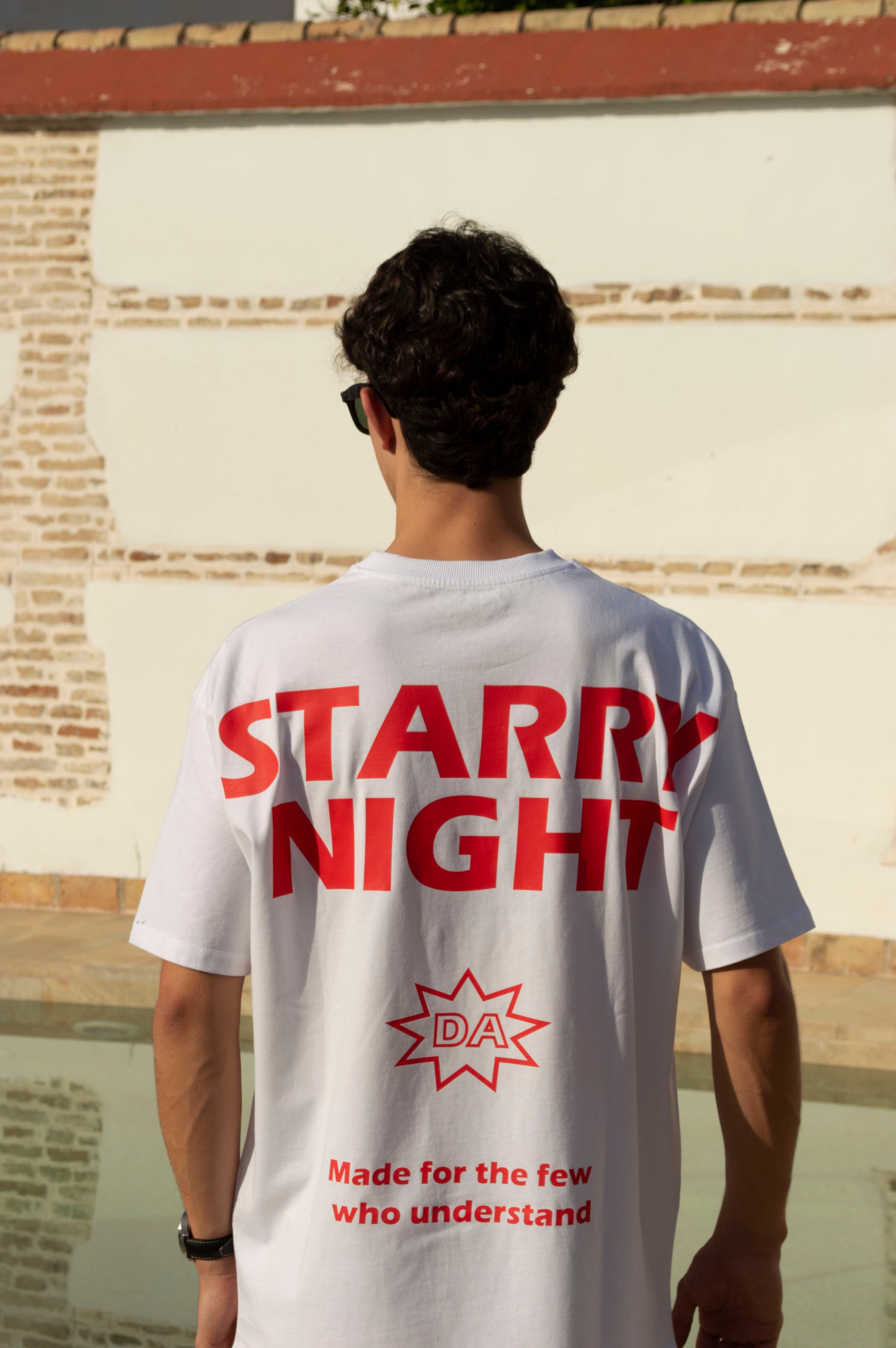 WHITE "STARRY NIGHT" T-SHIRT