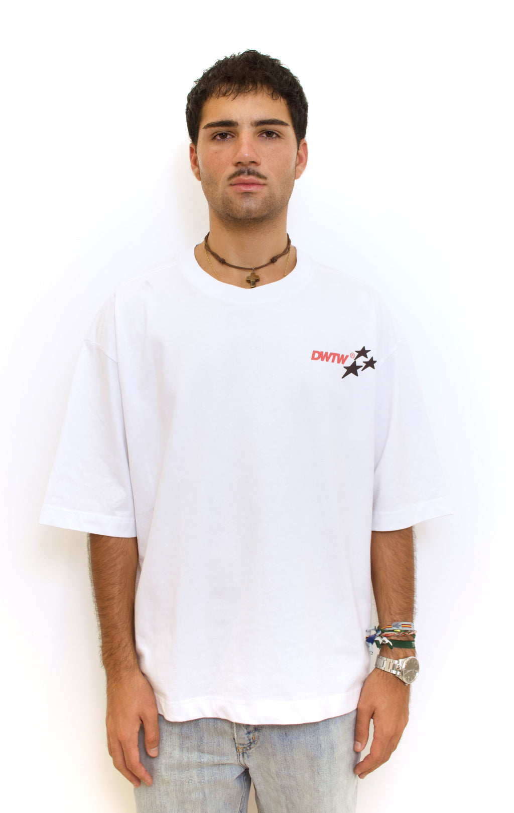 WHITE "STARRY NIGHT 2.0" T-SHIRT