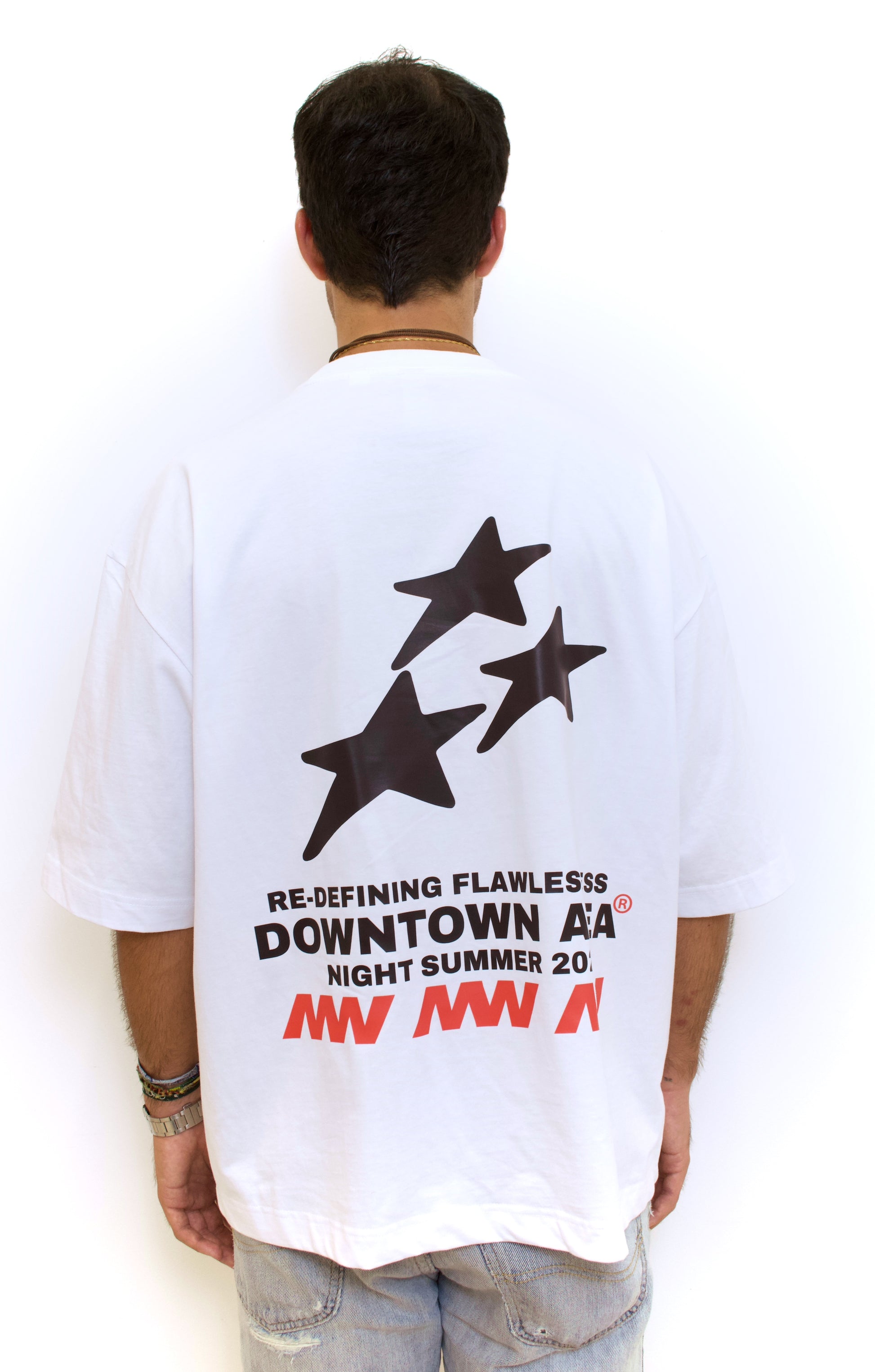 WHITE "STARRY NIGHT 2.0" T-SHIRT