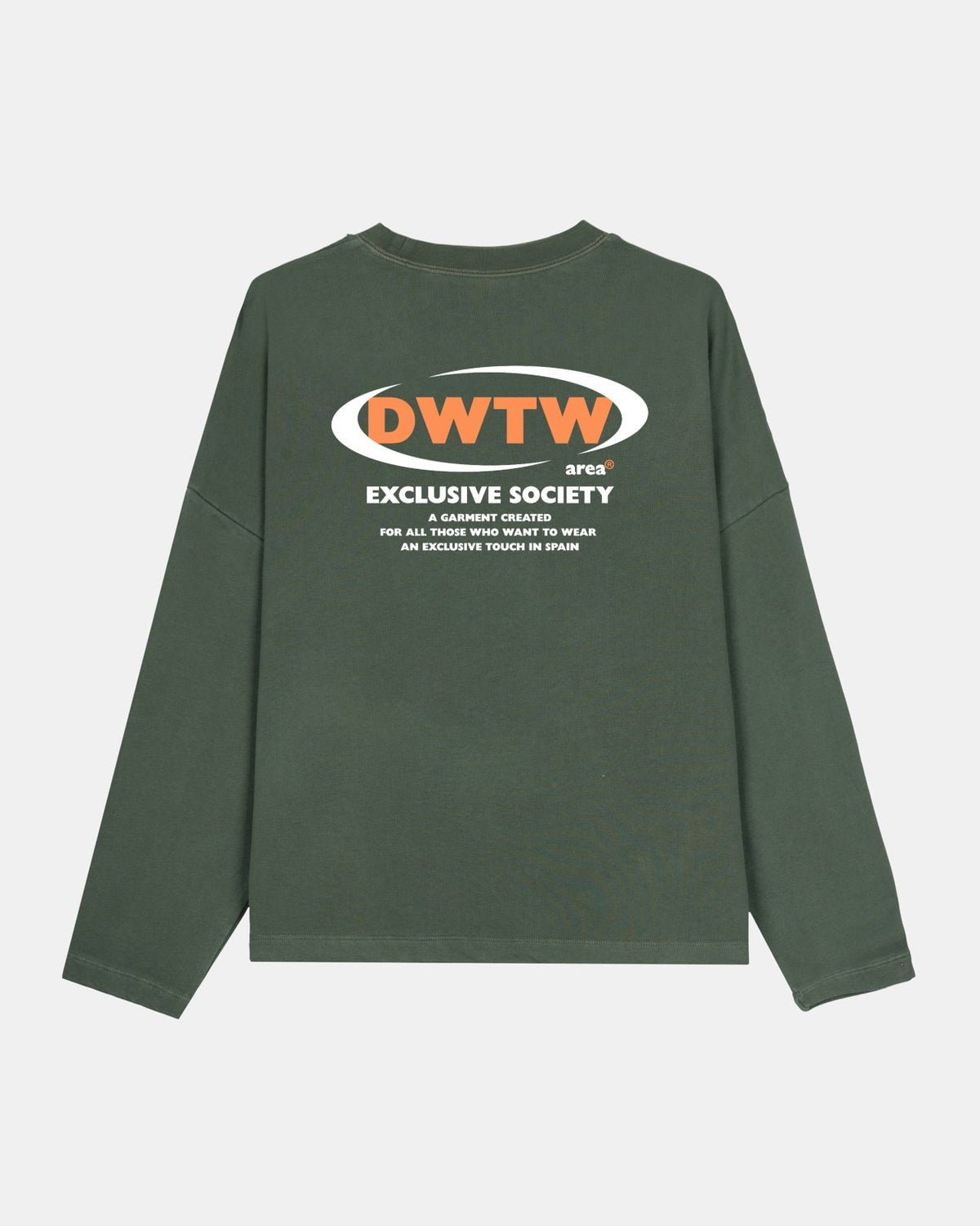 GREEN "DWTW" CREWNECK