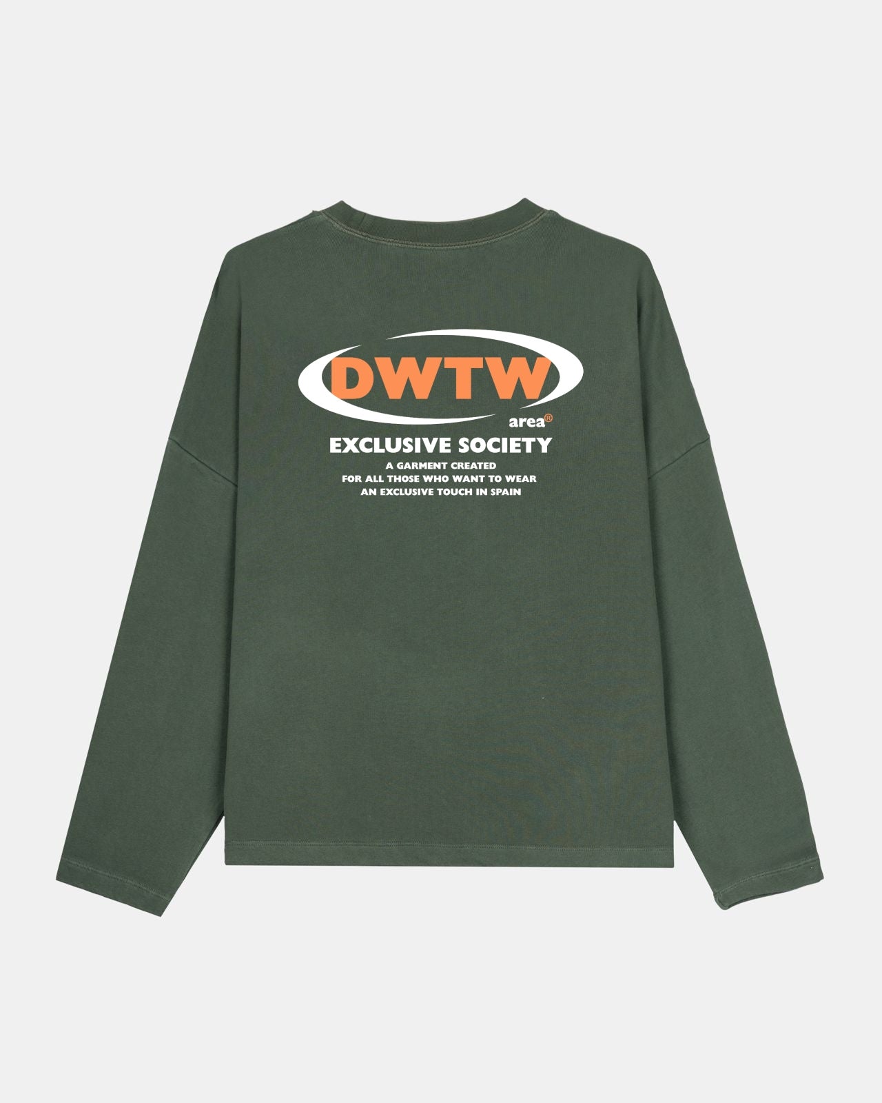 GREEN "DWTW" CREWNECK