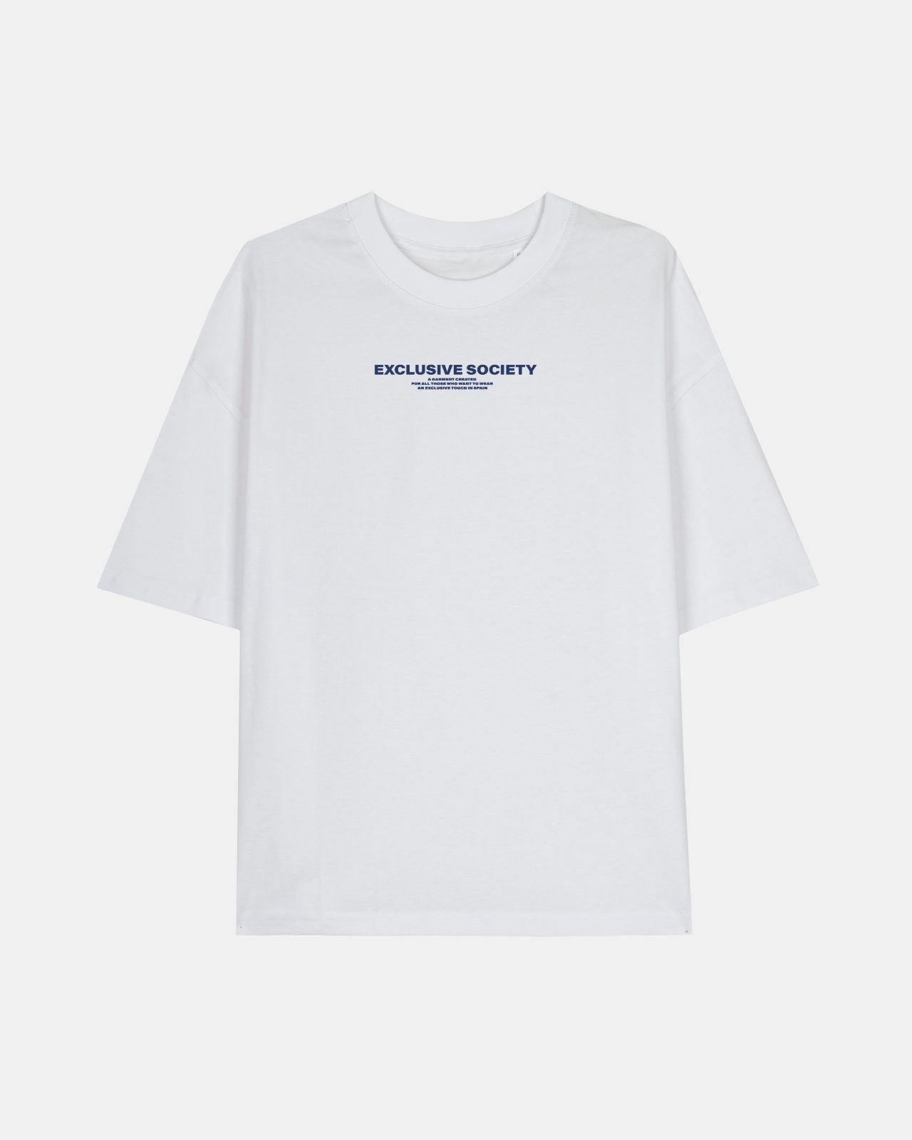 WHITE "EXCLUSIVE SOCIETY 2.1" T-SHIRT