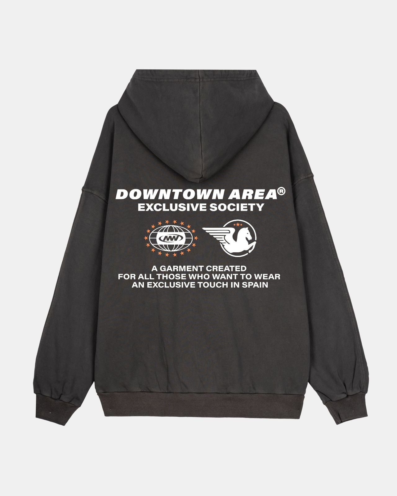 GREY "EXCLUSIVE SOCIETY 1.1" FULLZIP