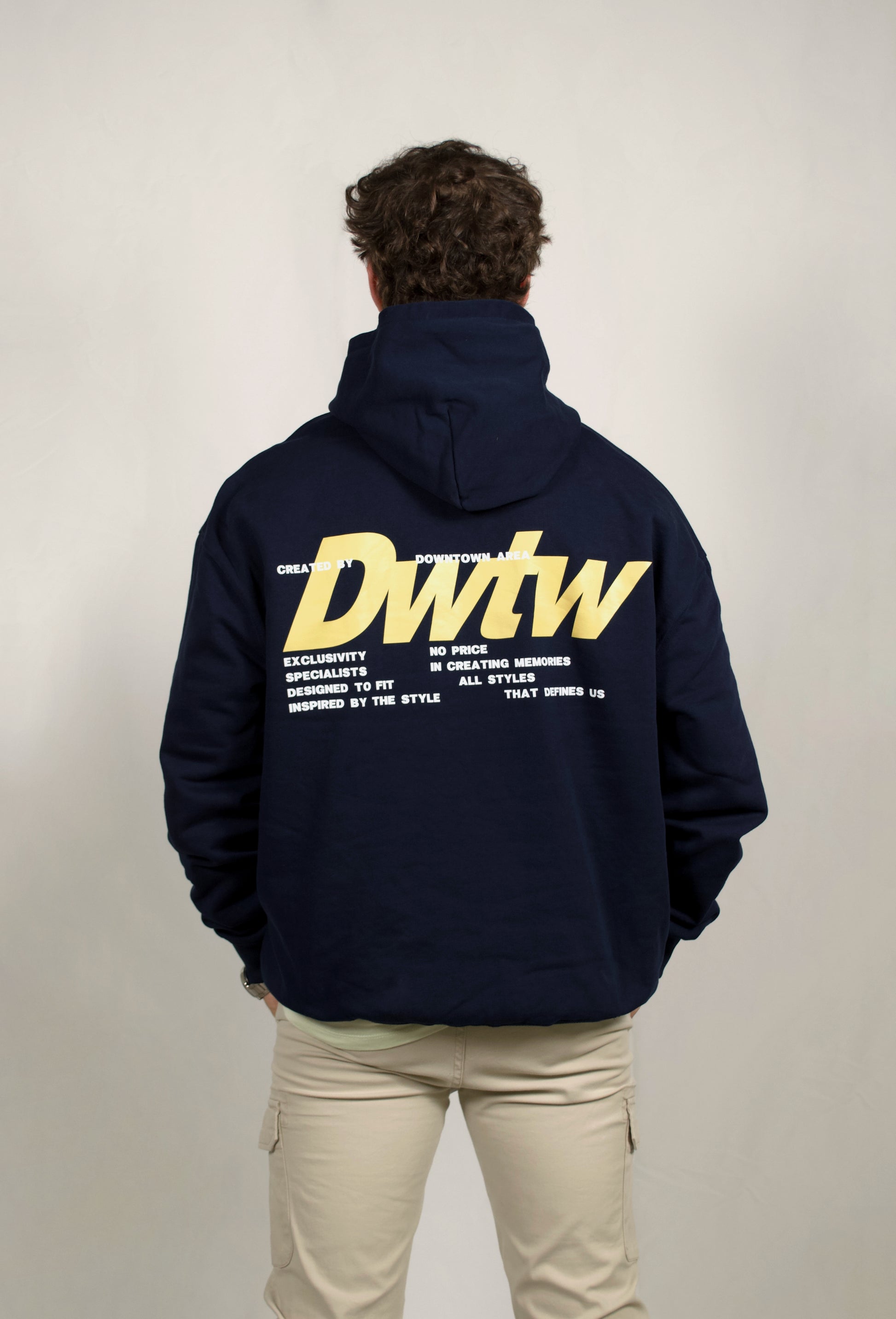 BLUE "DWTW" HOODIE