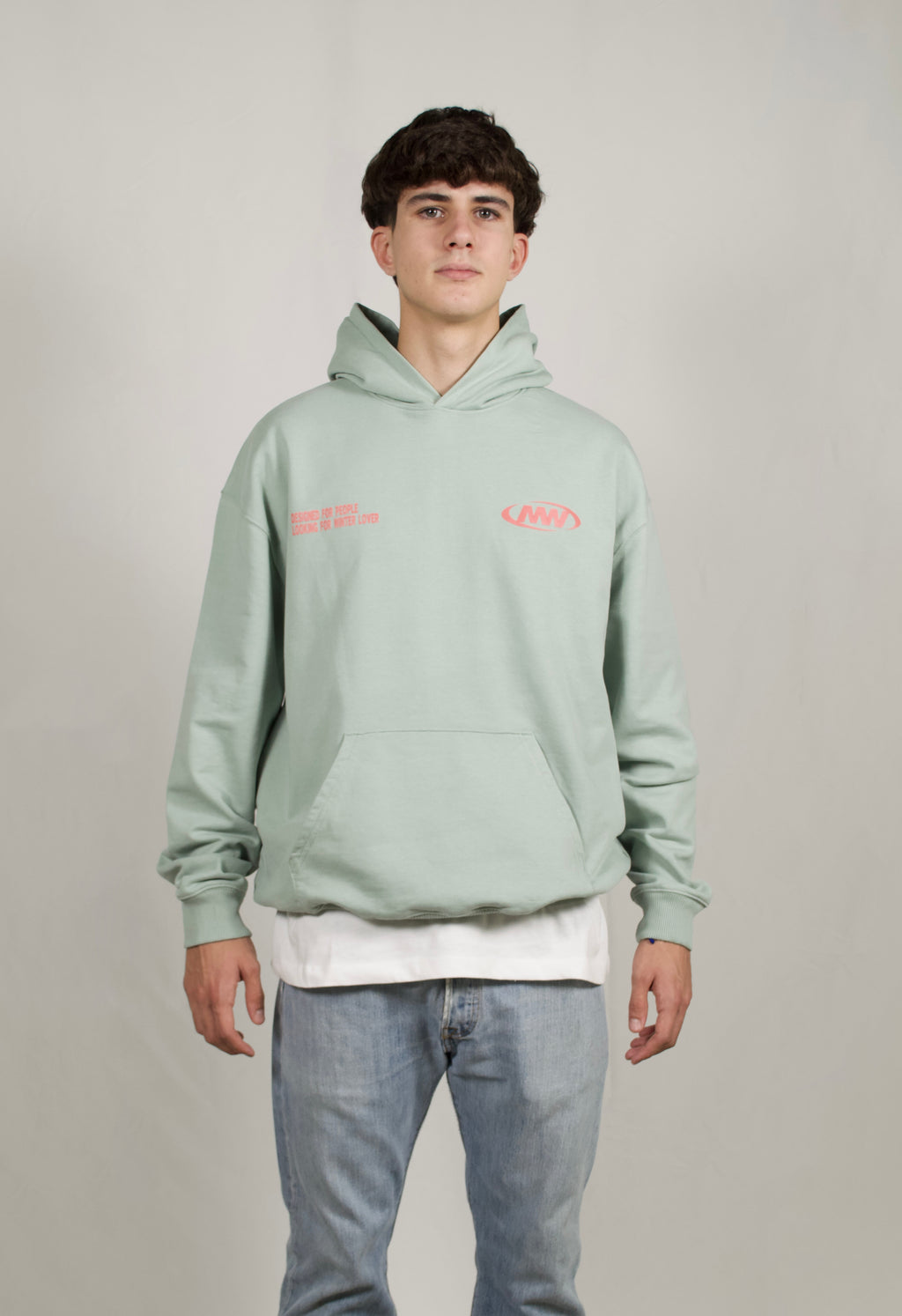 GREEN "WINTERLOVERS" HOODIE