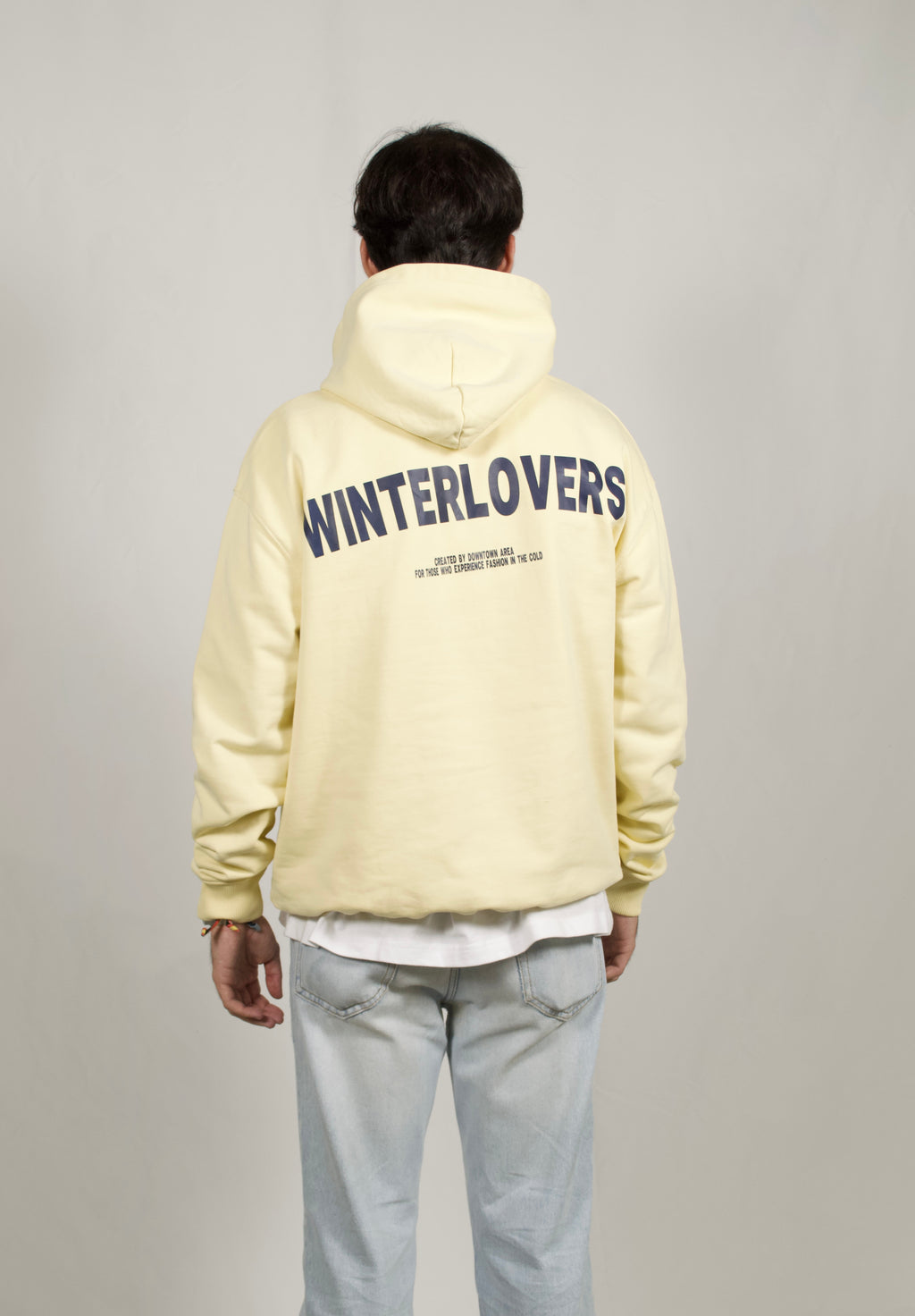 YELLOW "WINTERLOVERS" HOODIE