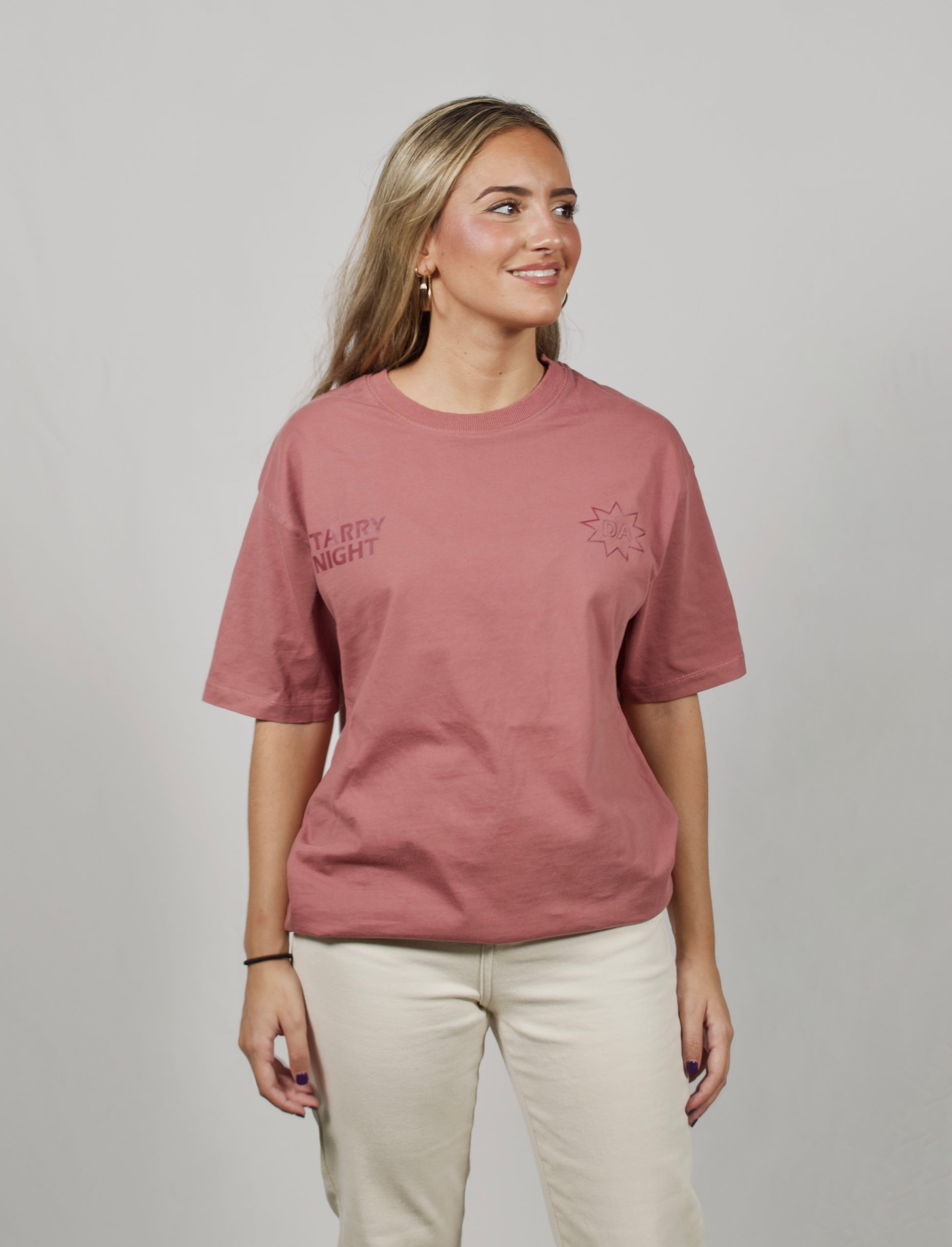 RED "STARRY NIGHT" T-SHIRT