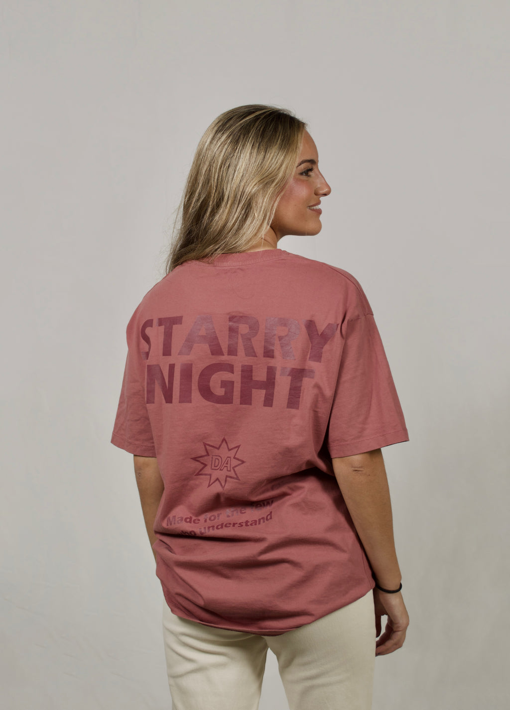 RED "STARRY NIGHT" T-SHIRT