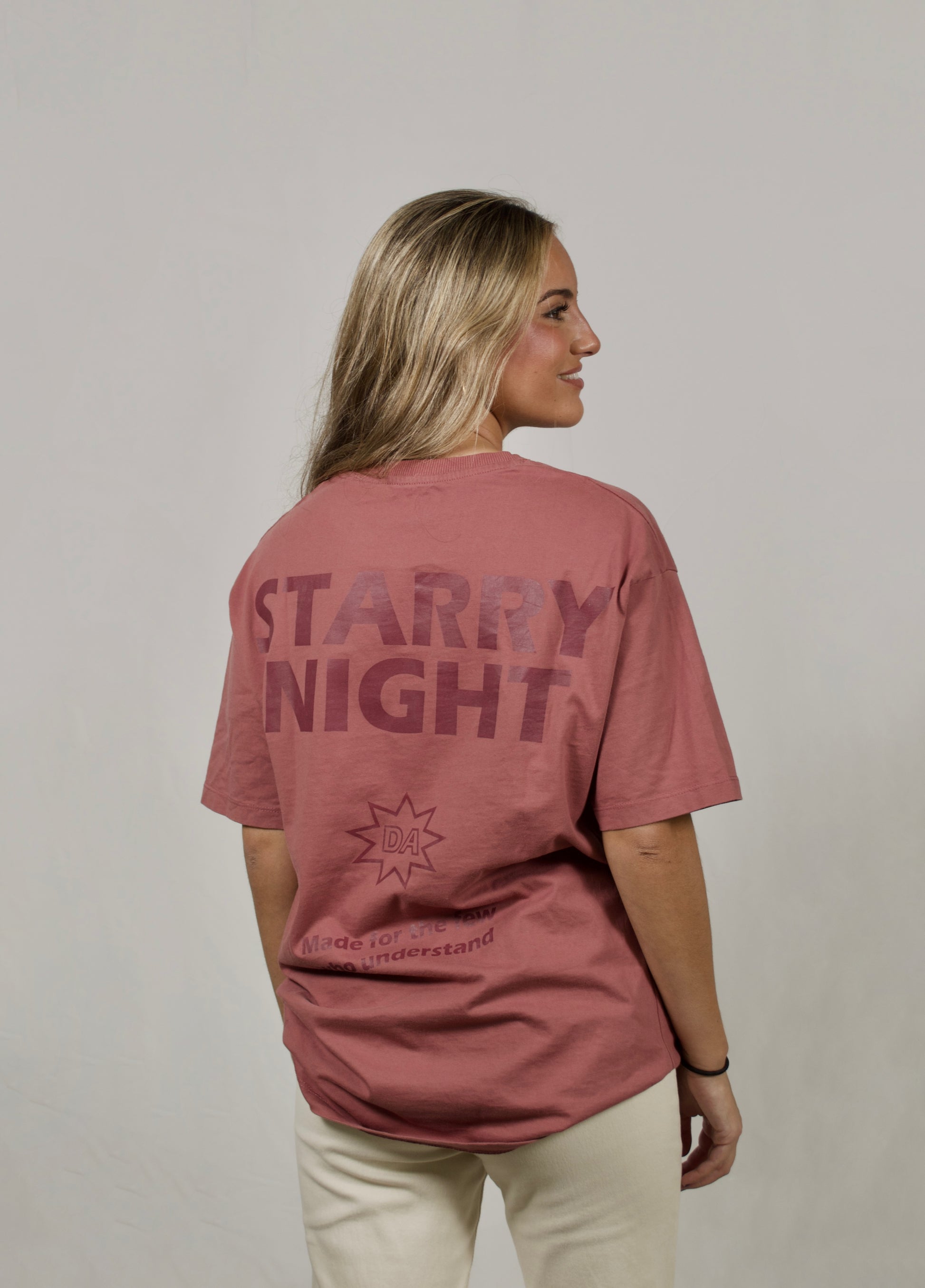 RED "STARRY NIGHT" T-SHIRT